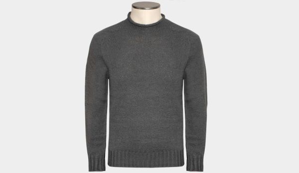 Drumohr Rollneck Cotton Grey
