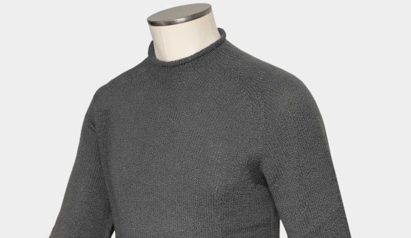 Drumohr Rollneck Cotton Grey