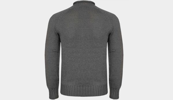 Drumohr Rollneck Cotton Grey