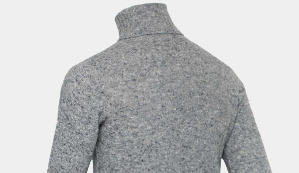 Drumohr Rollneck Donegal Grey