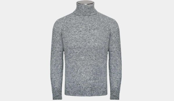 Drumohr Rollneck Donegal Grey