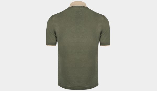 Drumohr Shirt Short Sleeve Green