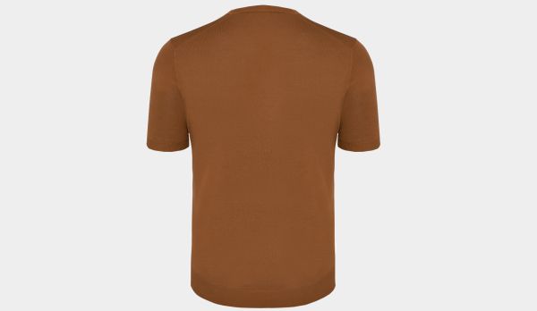 Drumohr Crewneck '30-Gauge' Caramel