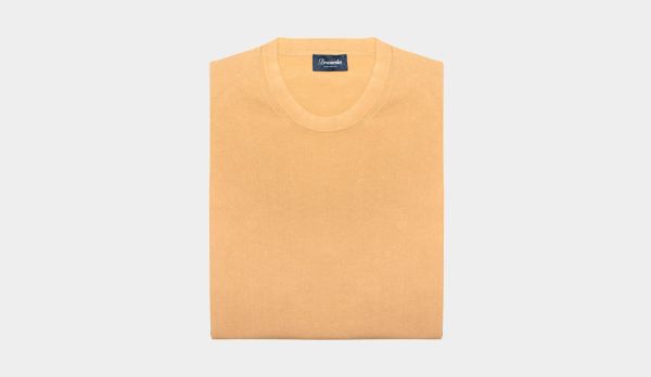 Drumohr Crewneck '30-Gauge' Corn