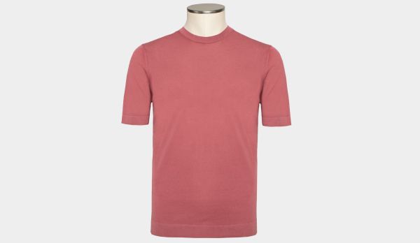 Drumohr Crewneck '30-Gauge' Pink