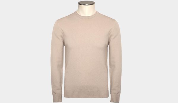 Drumohr Crewneck Merinos Stone