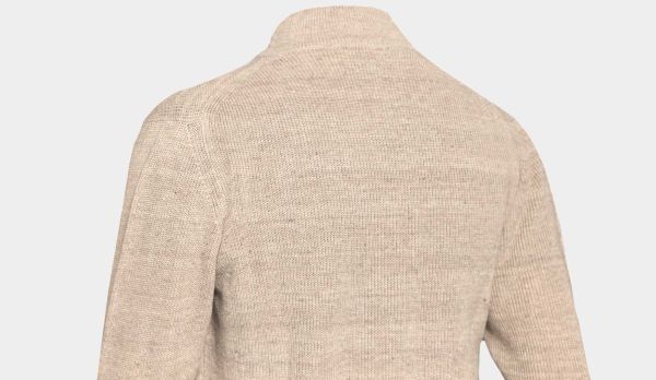 Filippo de Laurentiis Cardigan Linen-Cotton Beige