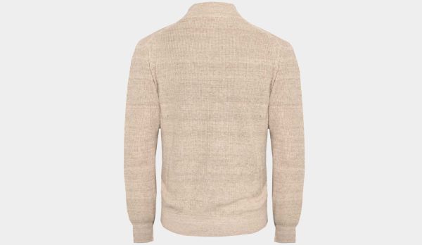 Filippo de Laurentiis Cardigan Linen-Cotton Beige