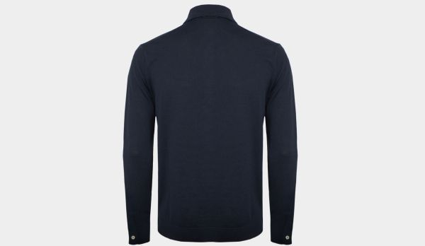 Filippo de Laurentiis Knitted Shirt Navy
