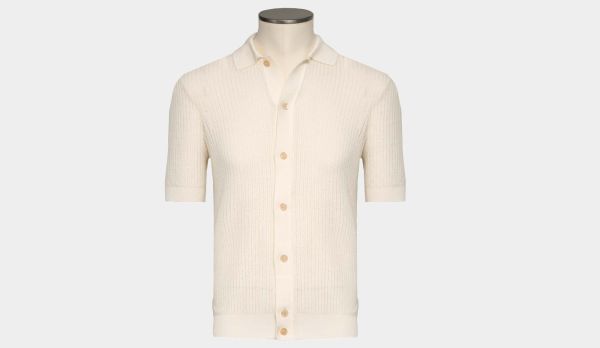 Filippo de Laurentiis Shirt Fantasy Cotton Creme