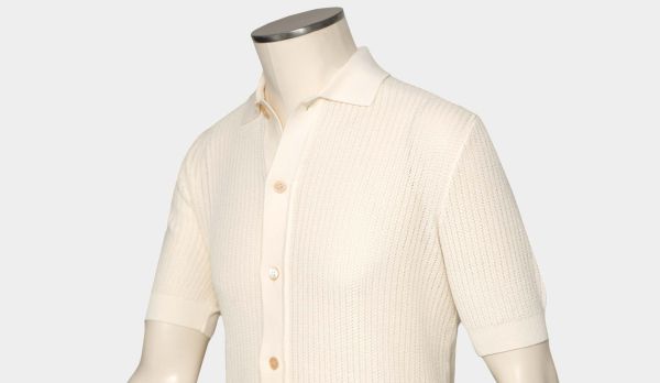 Filippo de Laurentiis Shirt Fantasy Cotton Creme
