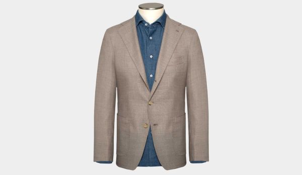 Gabo Jacket Hopsack Beige