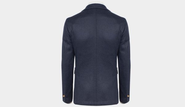 Gabo Knitted Cardigan Jacket Navy