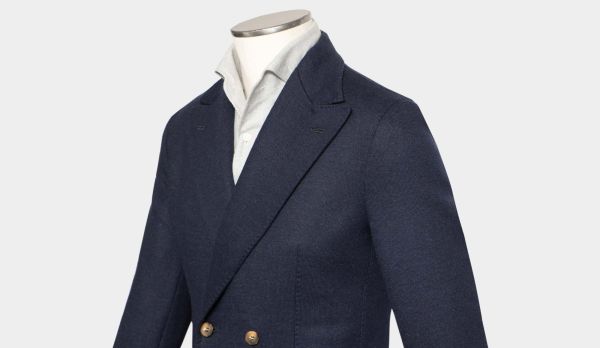 Gabo Knitted Cardigan Jacket Navy