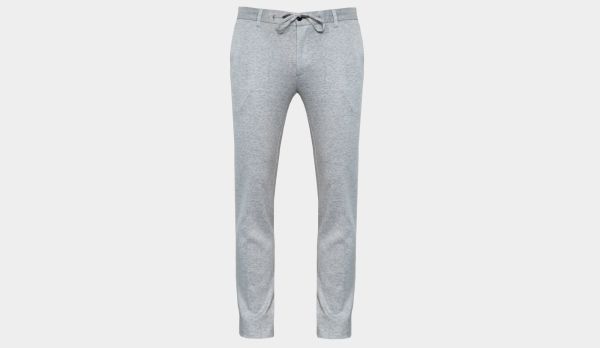 Germano Jersey Trousers Light Grey