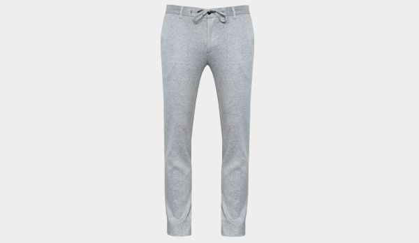 Germano Jersey Trousers Light Grey