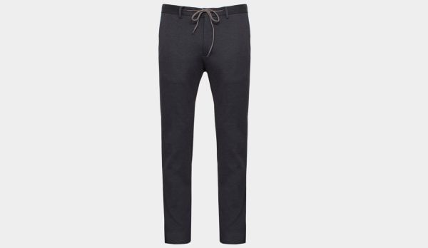 Germano Trousers Technical Twill Grey-Blue