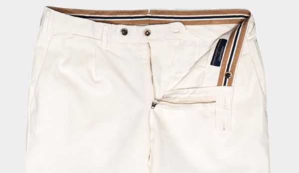 Germano Trousers Cotton Off-White