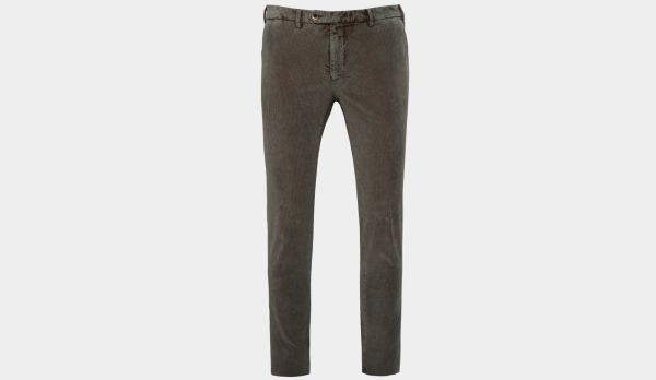 Germano Trousers Corduroy Grey Brown