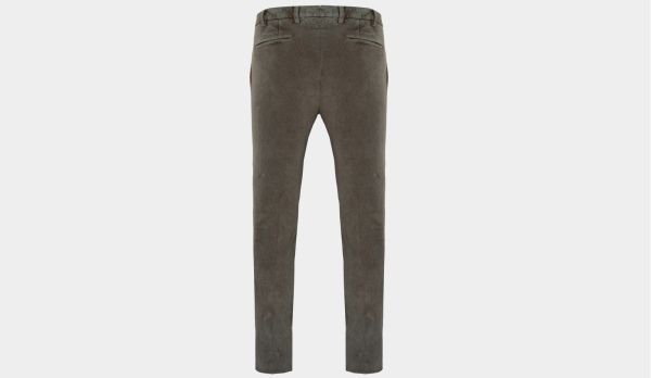 Germano Trousers Corduroy Grey Brown