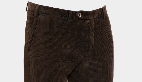 Germano Trousers Corduroy Dark Brown