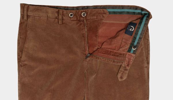 Germano Trousers Corduroy Rust Brown