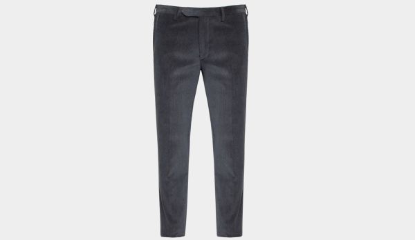 Germano Ribcord Trousers Grey/Blue