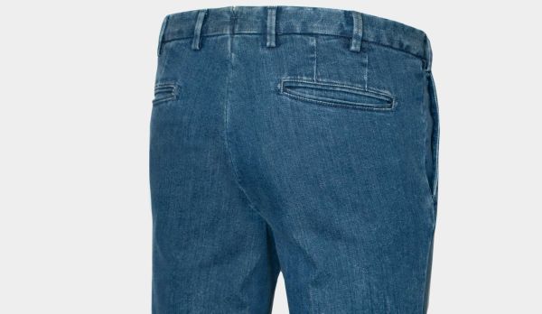 Germano Trousers Denim Blue