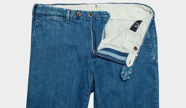 Germano Trousers Denim Blue