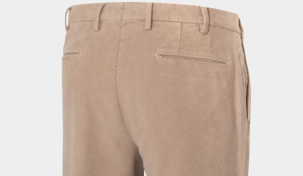 Germano Trousers Moleskin Beige