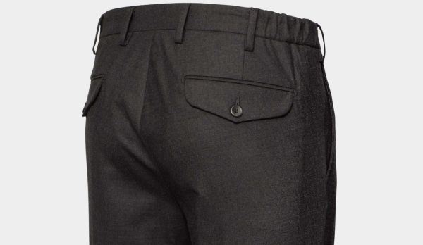 Germano Trousers Wool Brown