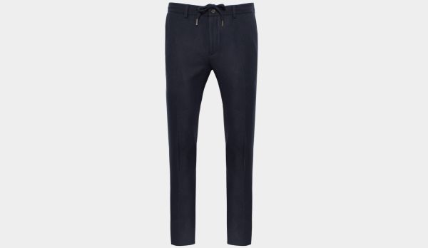 Germano Drawstring Wool-Cashmere Navy