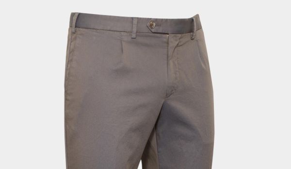 Germano Trousers Cotton Taupe