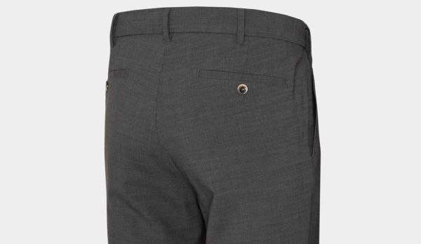 Germano Trousers Wool-Strech Grey