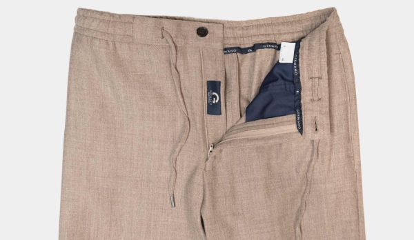 Germano Trousers Drawstring Beige