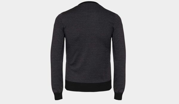 Gran Sasso Crewneck 'Tasmania' Grey