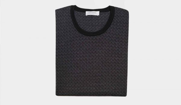 Gran Sasso Crewneck 'Tasmania' Grey