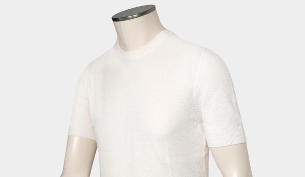 Gran Sasso Crewneck Terry Off-White