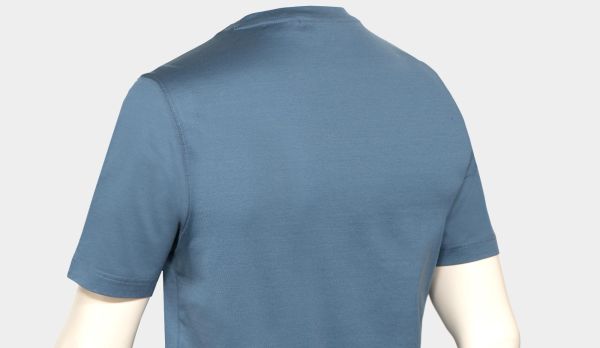 Gran Sasso Cotton Tee 'Filoscozia' Blue