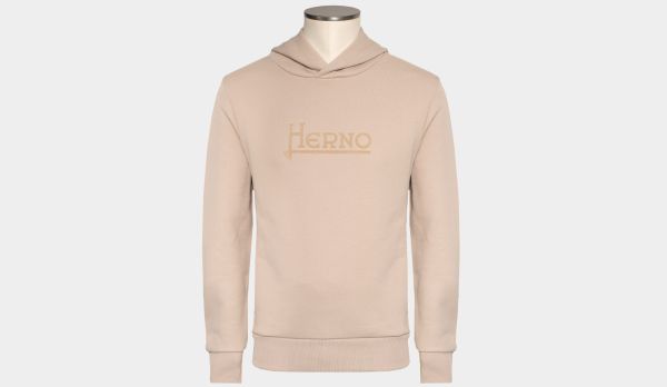 Herno Hooded Sweater Beige