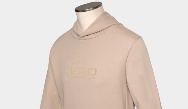 Herno Hooded Sweater Beige