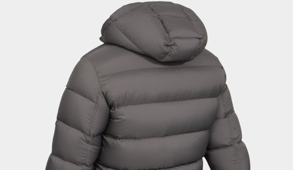 Herno Puffer Coat Grey