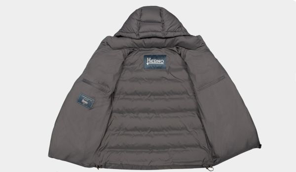 Herno Puffer Coat Grey