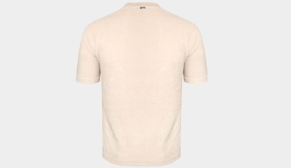 Herno T-shirt Terry Sand