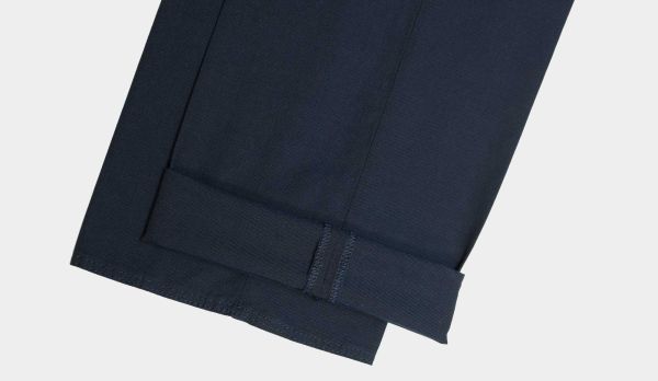 Incotex Ice-Cotton Trousers Drawstring Navy