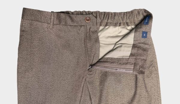 Incotex Slim Fit Cloud Cotton Brown