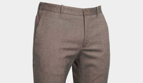 Incotex Slim Fit Cloud Cotton Brown