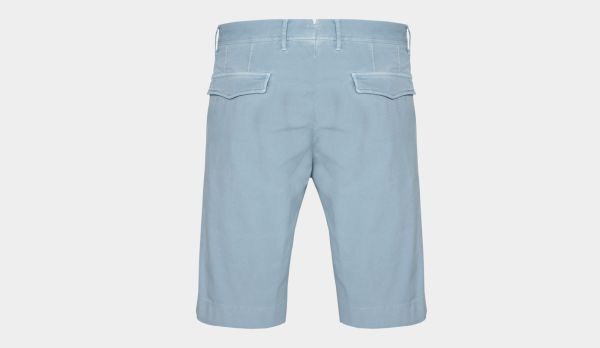 Incotex Bermuda Cotton Blue