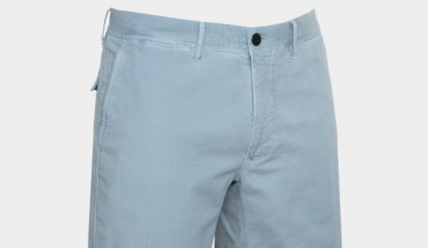 Incotex Bermuda Cotton Blue