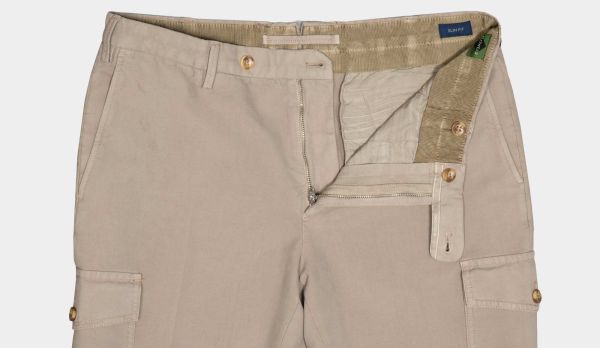 Incotex Cargo Trousers Taupe